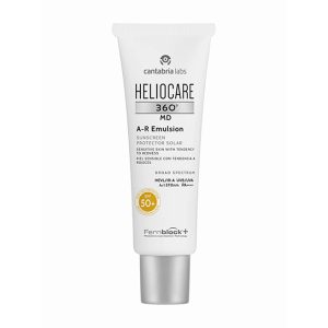 Heliocare - MD A-R Emulsion. White bottle with silver screw cap